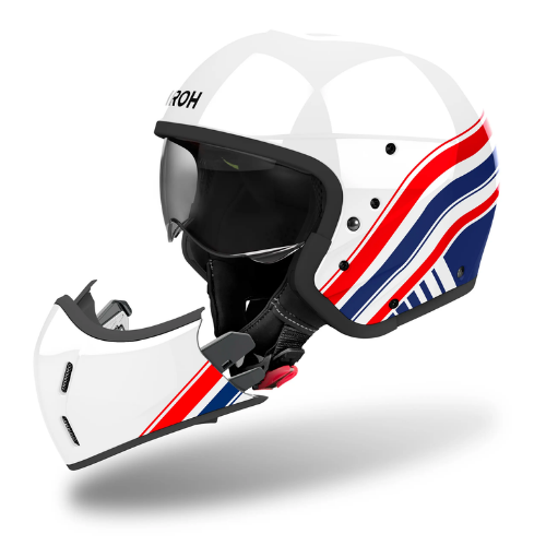Airoh J110 EON Casco Modulare 2in1 Carbonio ECE 22.06