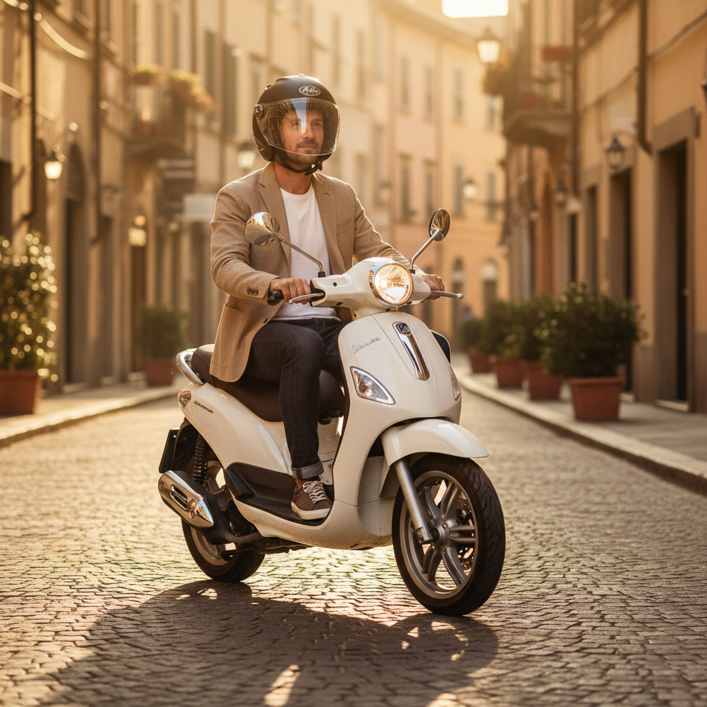 Airoh JT Casco Demi-Jet Nero Opaco – Ultraleggero 900g ECE 22.05 Visiera Lunga