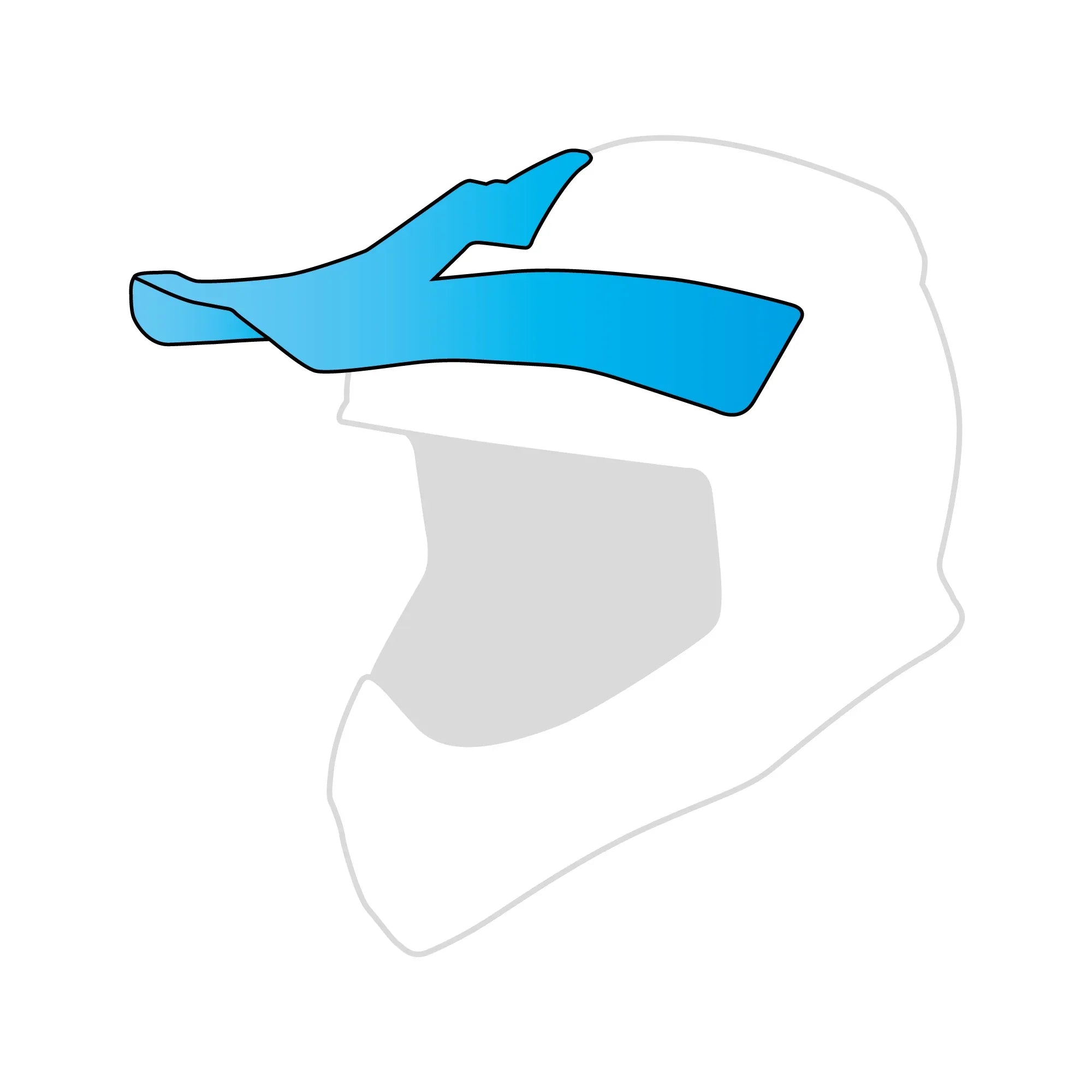 SMK Visiera Allterra Fulmine Accessori Casco Moto