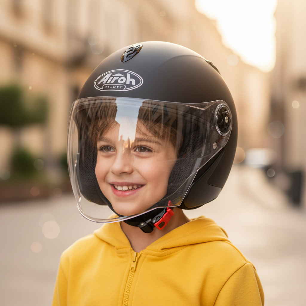 Airoh MR Jet Casco Jet Bambino Antracite Opaco ECE 22.05