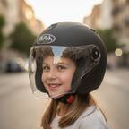 Airoh MR Jet Casco Jet Bambino Antracite Opaco ECE 22.05