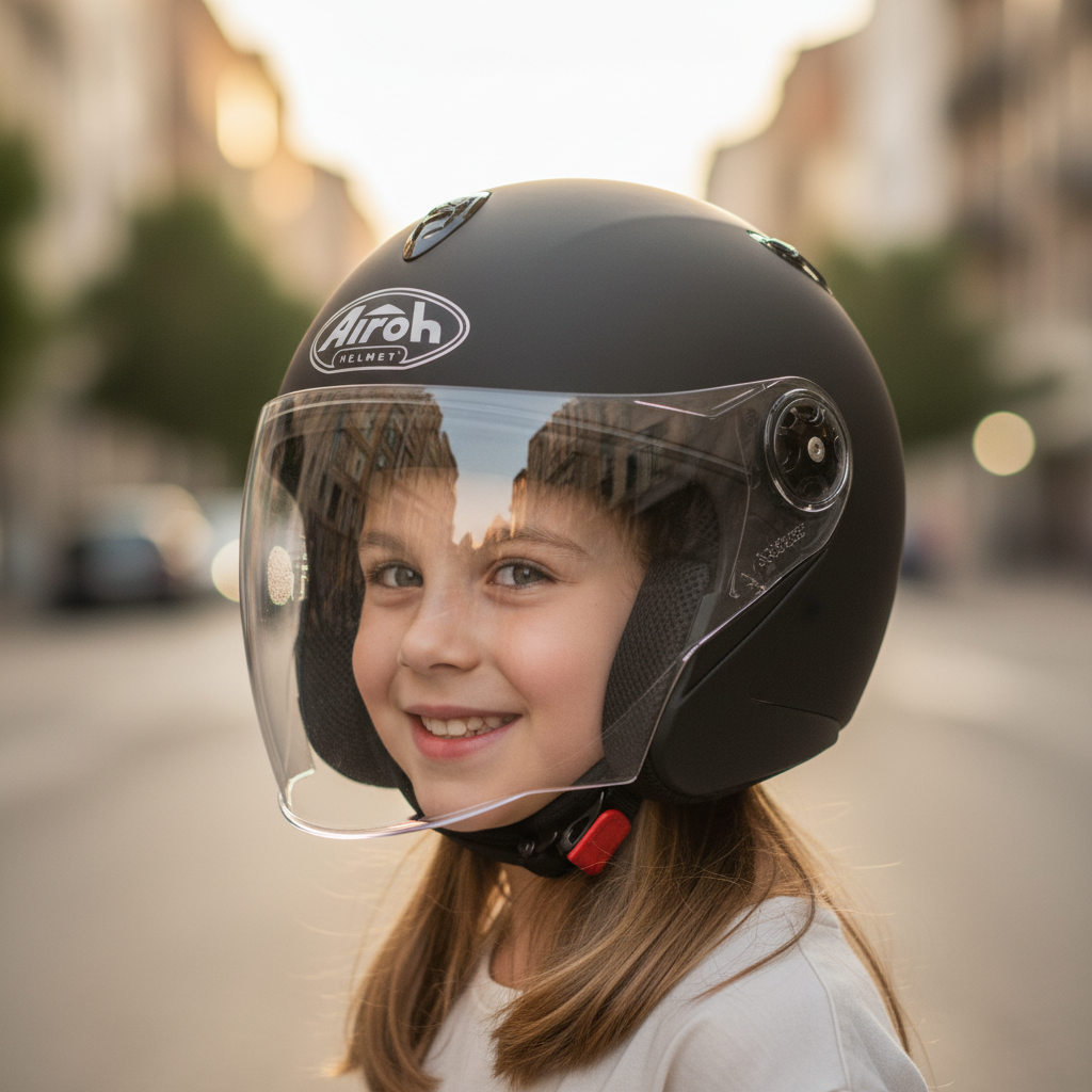 Airoh MR Jet Casco Jet Bambino Antracite Opaco ECE 22.05
