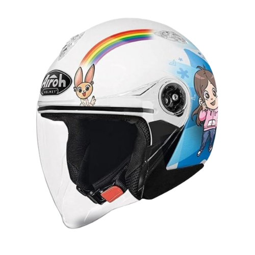 Airoh MR Jet Me Contro Te Casco Jet Bambino Lucido – ECE 22.05 Moto Scooter