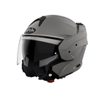 Airoh Mathisse Casco Modulare P/J Grigio Scuro Opaco Taglia XL – ECE 22.06 Bluetooth Ready (MTH81)
