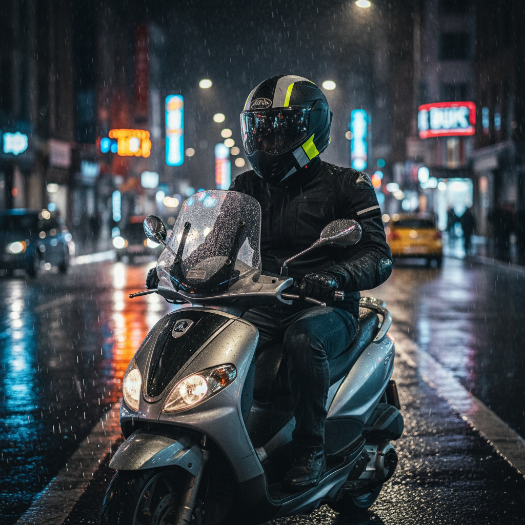 Airoh Mathisse Explore Casco Modulare Reversibile Nero/Giallo Fluo ECE 22.05