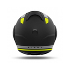 Airoh Mathisse Explore Casco Modulare Reversibile Nero/Giallo Fluo ECE 22.05
