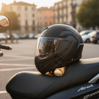 Airoh Mathisse Illusion Casco Modulare Antracite Opaco ECE 22.05