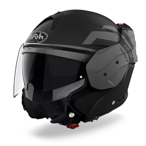Airoh Mathisse Illusion Casco Modulare Antracite Opaco ECE 22.05
