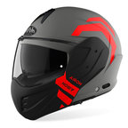 Airoh Mathisse Illusion Casco Modulare Arancio Fluo Opaco ECE 22.05