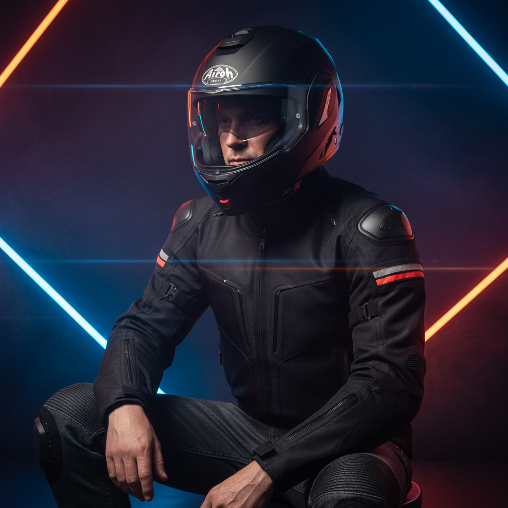 Airoh REV 19 Casco Modulare Nero Opaco Flip-Up P/J – Pinlock Incluso ECE 22.05