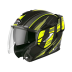 Airoh REV 19 Ikon Casco Modulare Flip-Up Giallo Opaco – Doppia Omologazione P/J ECE 22.05