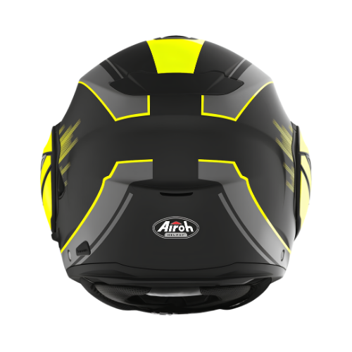 Airoh REV 19 Ikon Casco Modulare Flip-Up Giallo Opaco – Doppia Omologazione P/J ECE 22.05