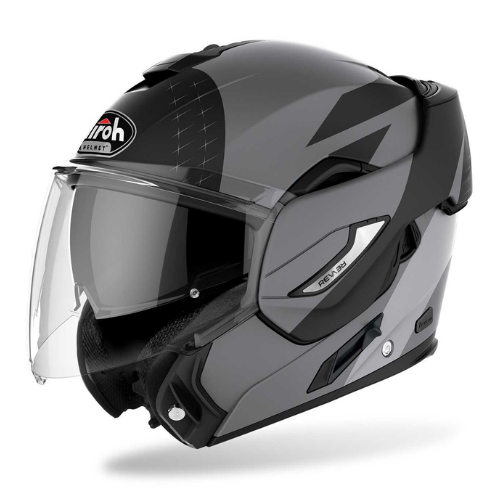 Airoh REV 19 Leaden Casco Modulare Antracite Opaco P/J Flip-Up ECE 22.05