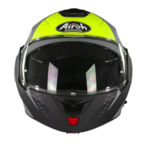 Airoh REV 19 Leaden Casco Modulare Giallo Opaco P/J Flip-Up ECE 22.05