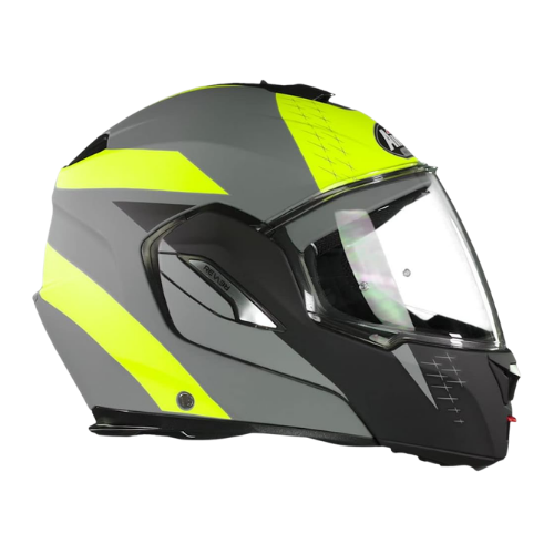 Airoh REV 19 Leaden Casco Modulare Giallo Opaco P/J Flip-Up ECE 22.05
