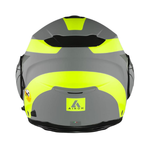 Airoh REV 19 Leaden Casco Modulare Giallo Opaco P/J Flip-Up ECE 22.05