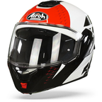 Airoh REV 19 Leaden Casco Modulare Rosso Lucido P/J Flip-Up ECE 22.05