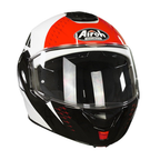Airoh REV 19 Leaden Casco Modulare Rosso Lucido P/J Flip-Up ECE 22.05