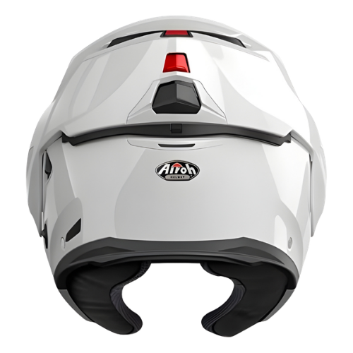 Airoh REV 19 White Gloss Casco Modulare Flip-Up – Doppia Omologazione P/J ECE 22.05