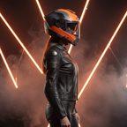 Airoh ST.501 Dock Integralhelm Matt Orange – HPC Pinlock Sonnenblende ECE 22.05