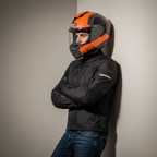 Airoh ST.501 Dock Integralhelm Matt Orange – HPC Pinlock Sonnenblende ECE 22.05