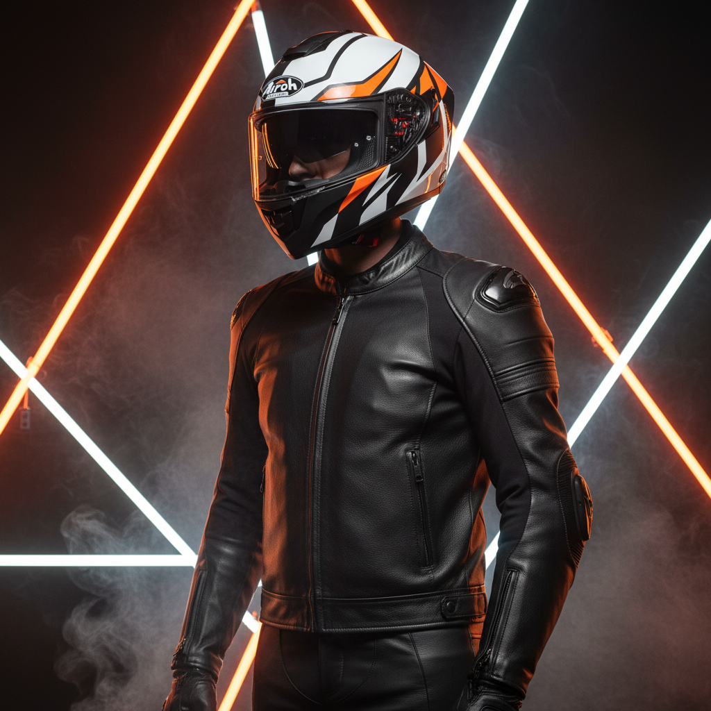 Airoh ST.501 Frost Casco Integrale Arancio Opaco HPC Pinlock ECE 22.05