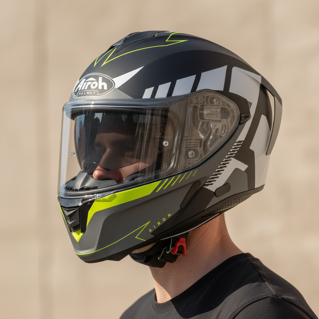 Airoh Spark Rise Casco Integrale Nero Opaco – HRT ECE 22-05 (Fuori Produzione) - Moon Bike - Vista 4