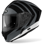 Airoh Spark Scale Casco Integrale Grigio/Nero Opaco HRT Pinlock ECE 22.05