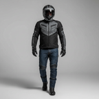 Airoh Spark Scale Casco Integrale Grigio/Nero Opaco HRT Pinlock ECE 22.05