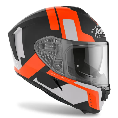 Airoh Spark Shogun Casco Integrale Arancio Opaco HRT Pinlock ECE 22.05