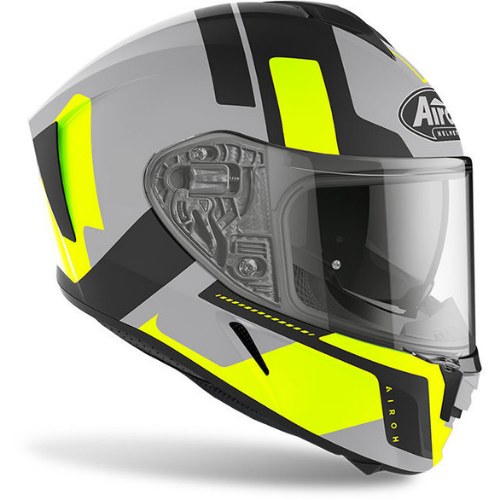 Airoh Spark Shogun Casco Integrale Giallo Opaco HRT Pinlock ECE 22.05
