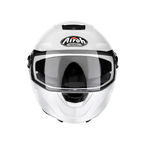 Airoh Storm Casco Integrale Bianco Lucido – Doppia Visiera Pinlock Ready (XXL/63) ST14