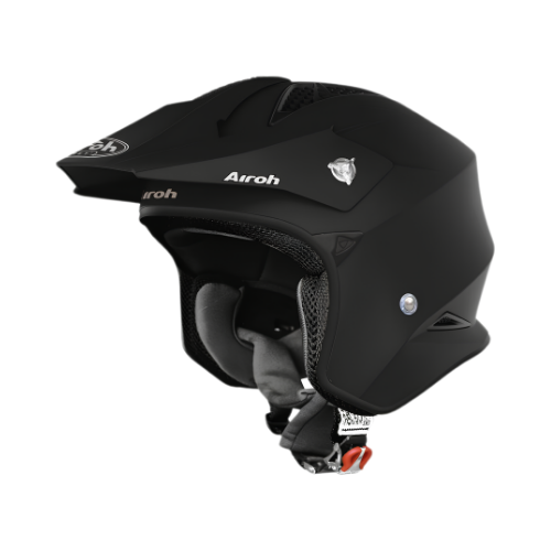 Airoh TRR S Casco Jet Trial Urban HPC Nero Opaco – ECE 22.06 Ultraleggero 850g