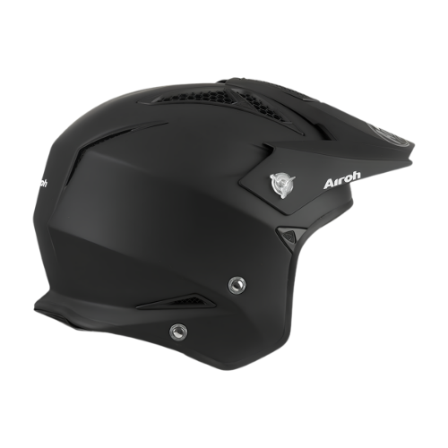 Airoh TRR S Casco Jet Trial Urban HPC Nero Opaco – ECE 22.06 Ultraleggero 850g