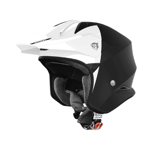 Airoh TRR S Town Jet Trial Helmet White/Black HPC ECE 22.06