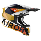 Airoh Twist 2.0 Lift Casco Cross Bianco Blu Lucido XXL (63 cm) – HRT ECE 22.05