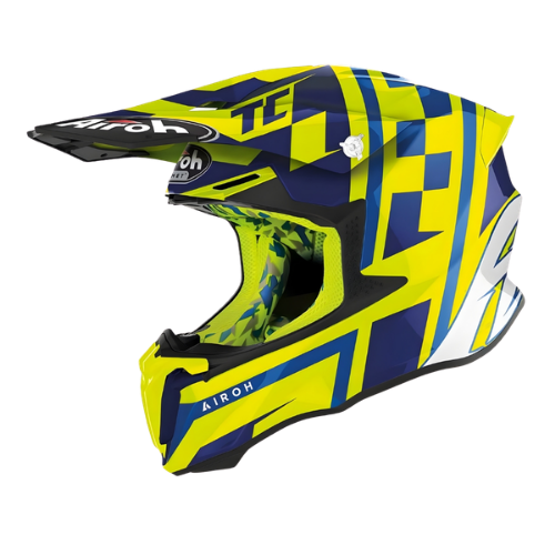 Airoh Twist 2.0 TC21 Cairoli Casco Cross Giallo HRT – Motocross Enduro ECE 22.05
