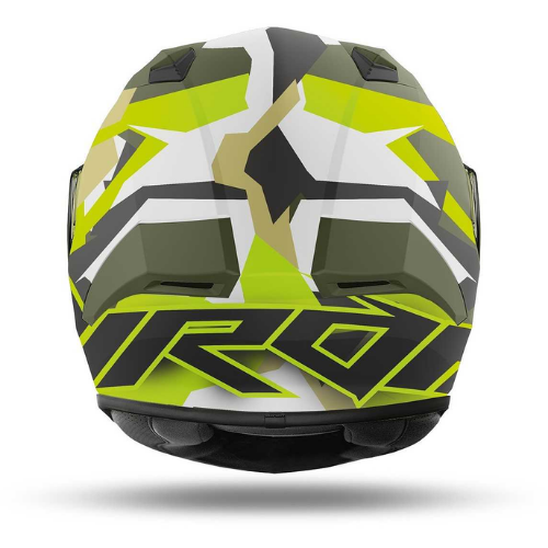 Airoh Valor Army Casco Integrale Verde Militare Opaco HRT ECE 22.05