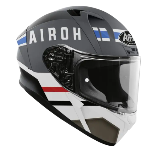 Airoh Valor Craft Integralhelm Weiß/Mattgrau HRT ECE 22.05