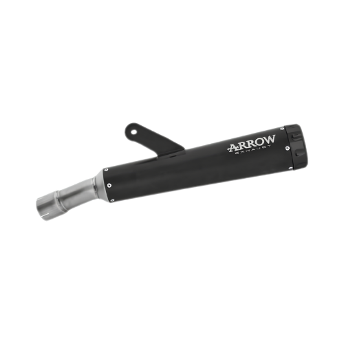 Arrow 72682RBN Terminale Rebel Acciaio Nichrom Dark – BMW R 12 nineT (2025-2026)