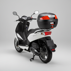 Bauletto Kappa K26N Monolock 26L Nero Goffrato Impermeabile con Piastra K628 – Moto e Scooter Bauletti - Moon Bike - Vista 3