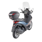 Kappa Moto Kappa K34N Bauletto Monolock 34 Litri Nero Catadiottri Rossi – Universale Moto e Scooter Nero Portamoto e portascooter per veicoli - Moon Bike - Vista 5