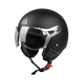 Bayard XP-11 Apollo Nero Opaco Casco Jet ECE 22.06 Visiera Ribaltabile, codice 168388 — Bayard