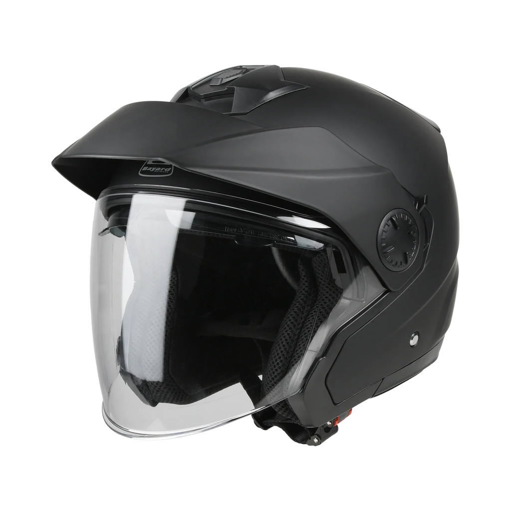Bayard XP-66 S Quasar con Visiera e Peak (3 in 1) Casco Jet Moto