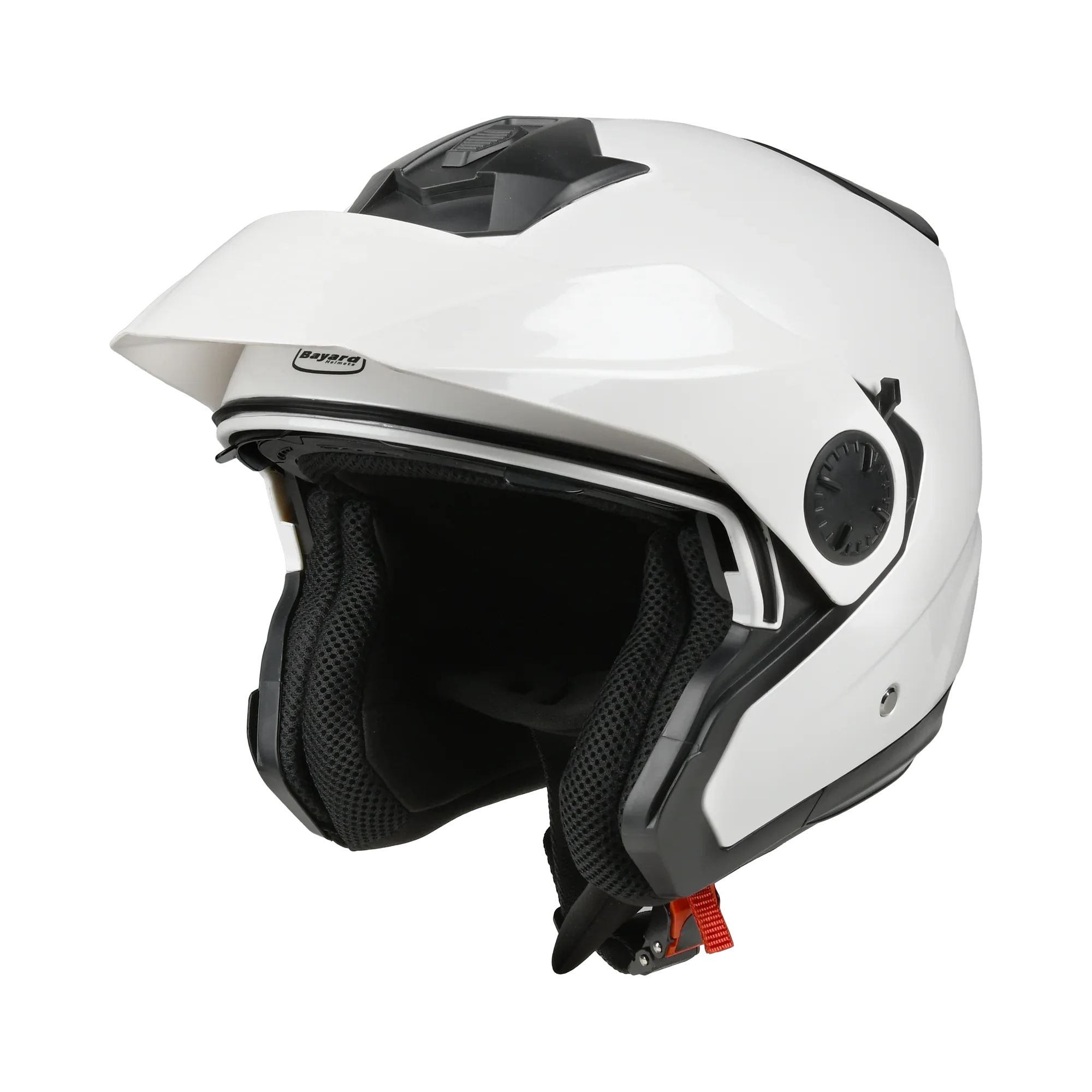 Bayard XP-66 S Quasar con Visiera e Peak (3 in 1) Casco Jet Moto