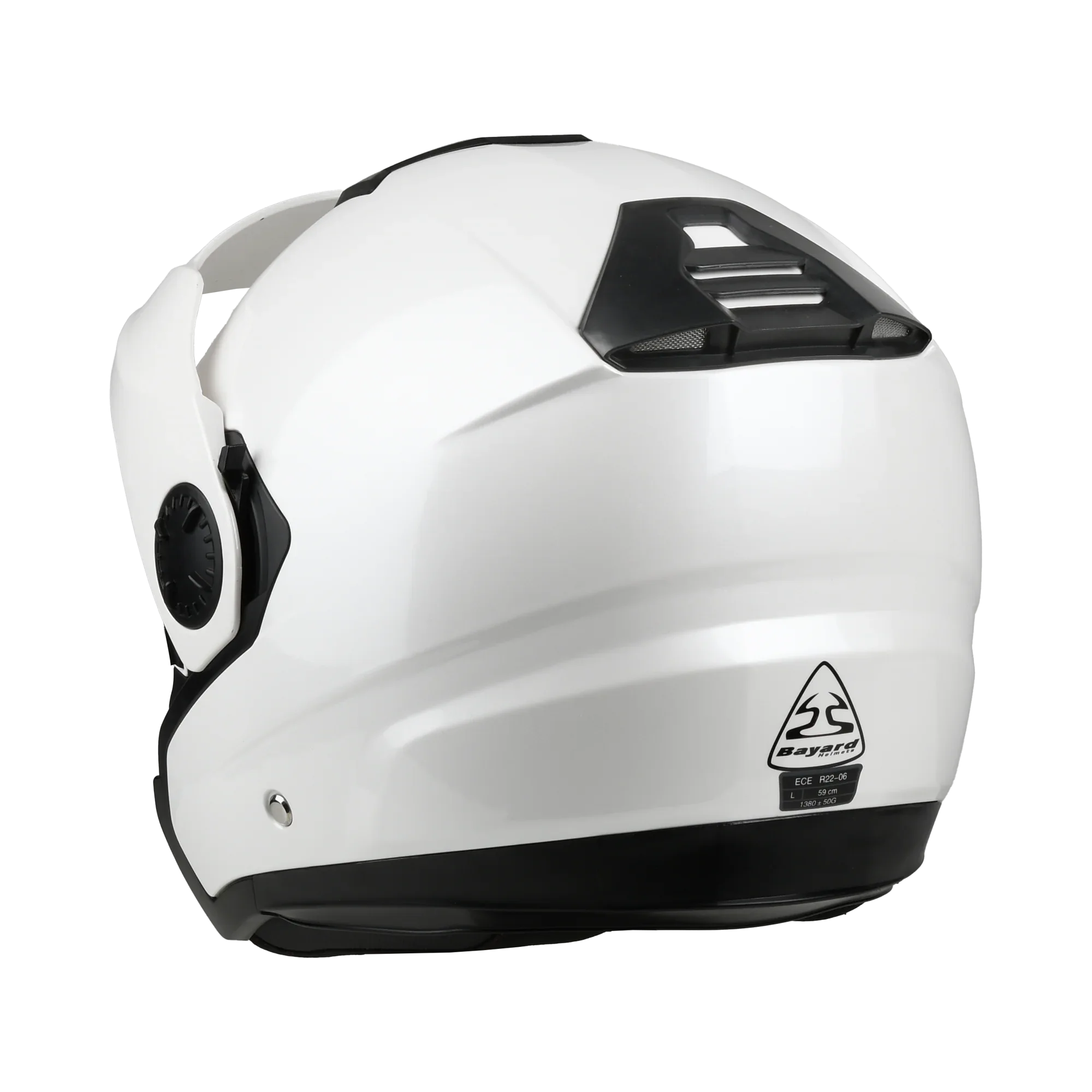 Bayard XP-66 S Quasar con Visiera e Peak (3 in 1) Casco Jet Moto