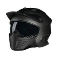 Casco Bayard XP-69 S Draco Hybrid, mentoniera staccabile e attacchi laterali