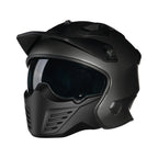 Casco Bayard XP-69 S Draco Hybrid, mentoniera staccabile e attacchi laterali