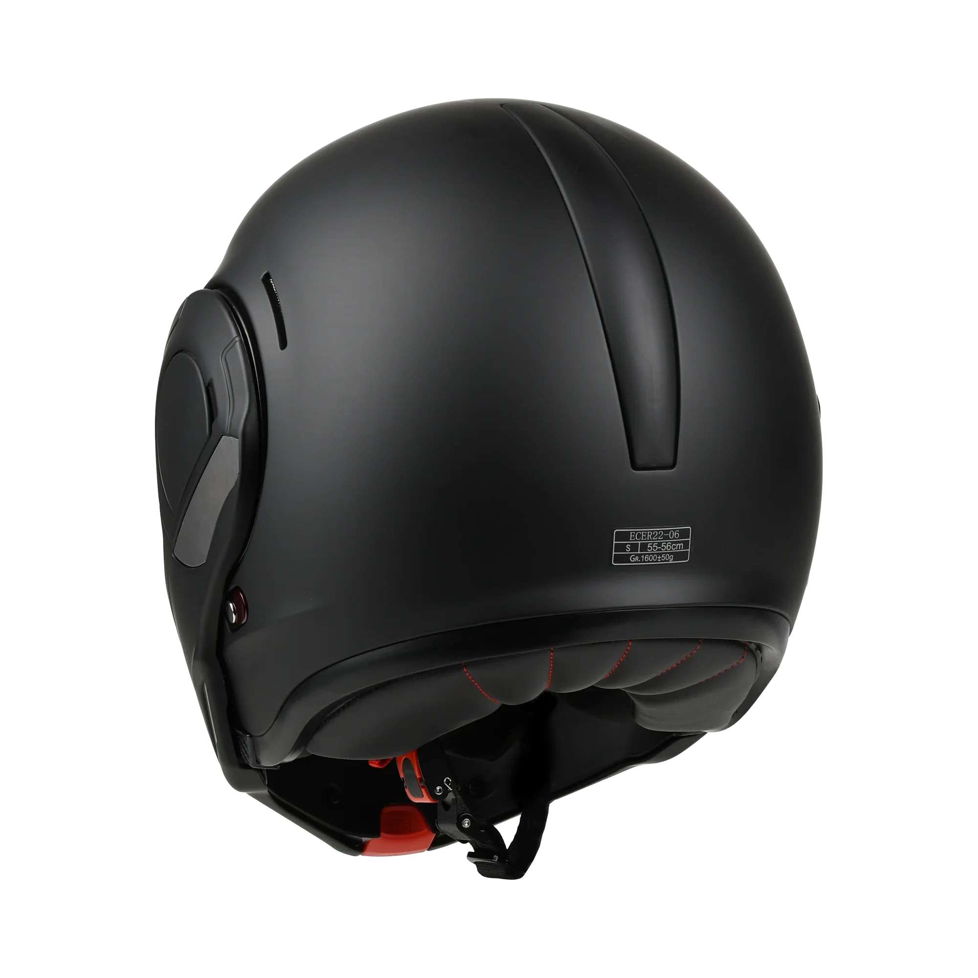 Bayard XP-77 S Phoenix Nero Opaco Casco Modulare ECE 22.06 P/J: Flip-Back 180°, codice articolo 168423