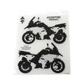 Booster Adventure Stickers Moto Planisvero Adesivi Moto